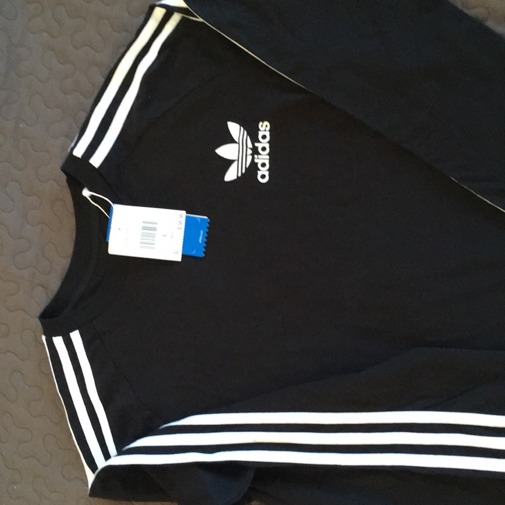 Adidas J CLFRN TEE BLACK